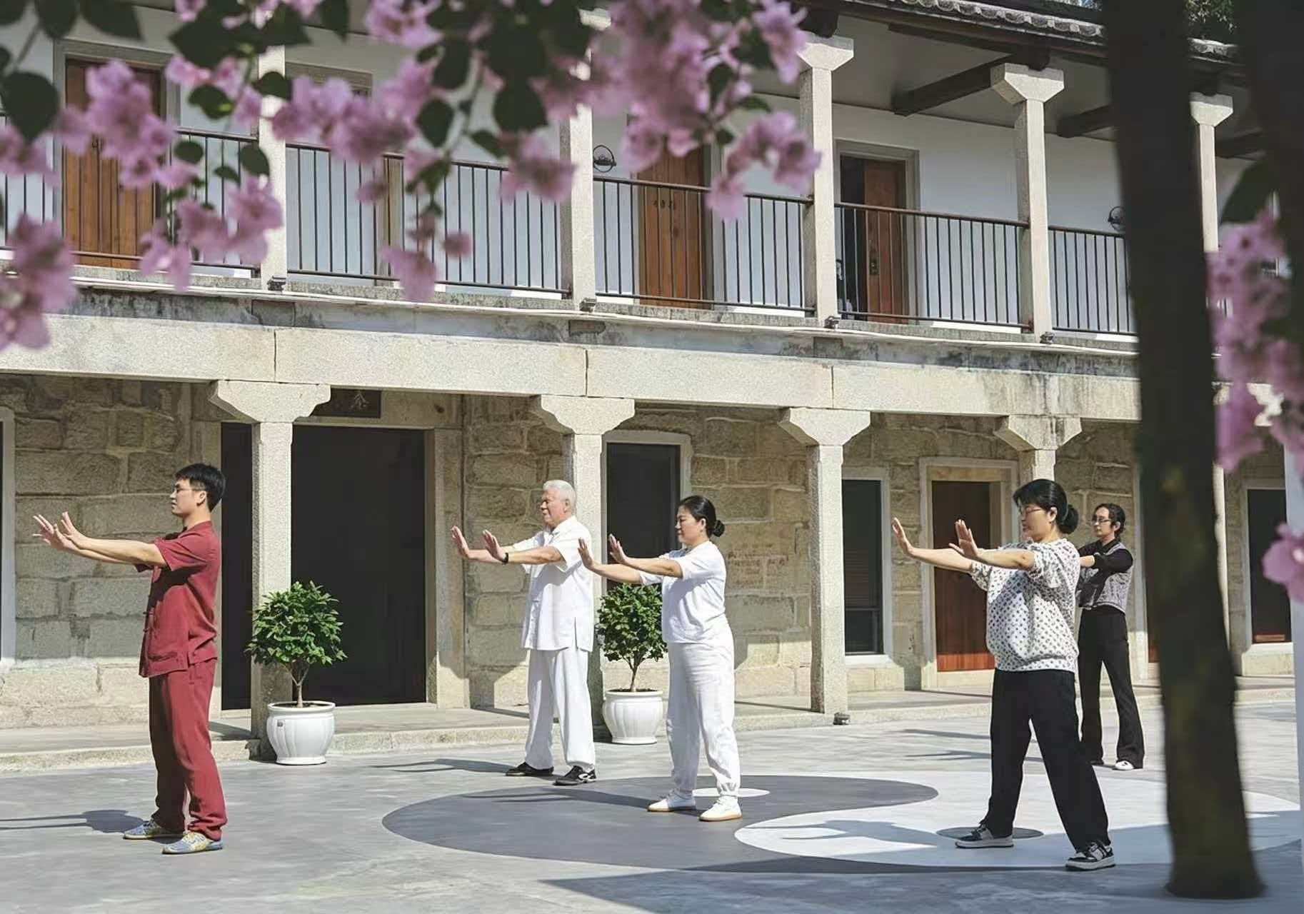 Taichi practice in China—your path to wellness, balance, and vitality