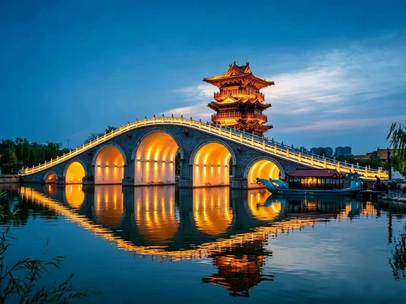 Qingming Riverside Landscape Garden
