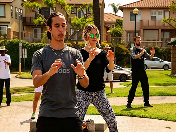 How a China Kung Fu School Teaches Forms and Sparring