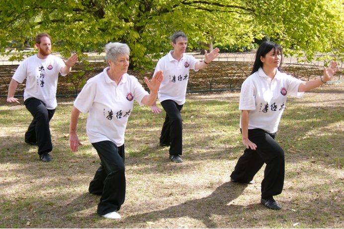 Core strength and Dantian focus in Tai Chi practice