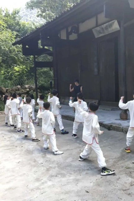 summer camp shen jiangfei kung fu school in china