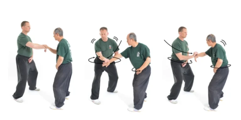 Practice Tai Chi Push Hands