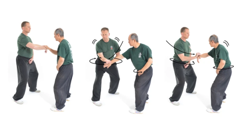 Practice Tai Chi Push Hands