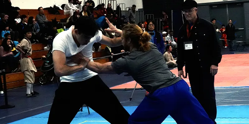Tai Chi Push Hands Used for Attacking