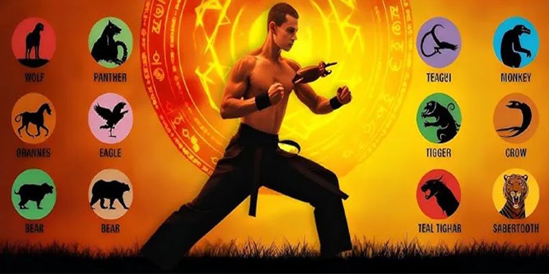 12 Kung Fu Animal Styles