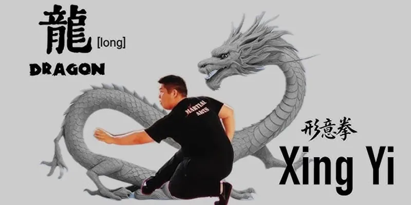 Dragon Fight in Xingyi Combat Applications