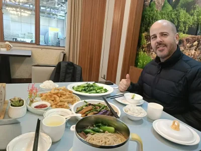 food at shen jiangfei kung fu school